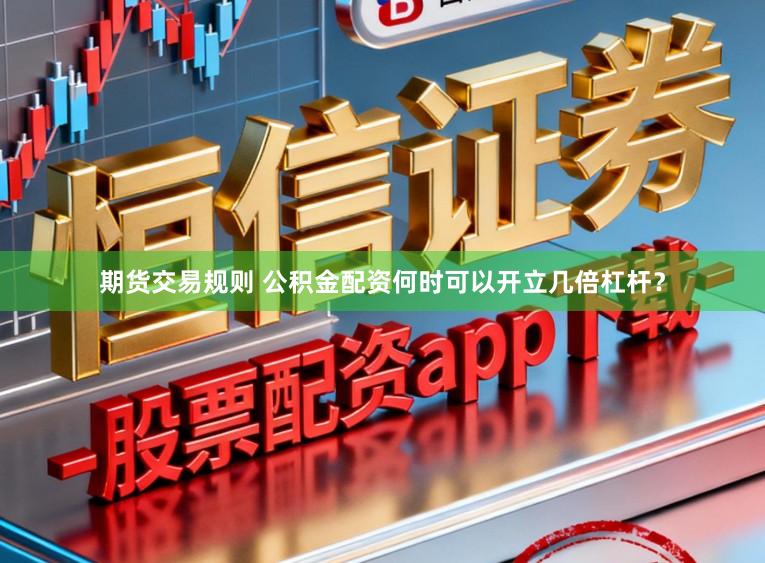 期货交易规则 公积金配资何时可以开立几倍杠杆？